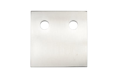 STM-LC-005 Fabrication Evo 7/8/9 Square Catch Can Plate (2 Holes)