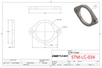 STM Stainless Steel Exhaust Flange 2-Bolt / 3-Inch (SEF3)