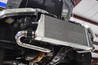 STM Evo 7/8/9 Lower Intercooler Pipe for Stock Frame Turbo Installed (Polished aluminum is pictured)
