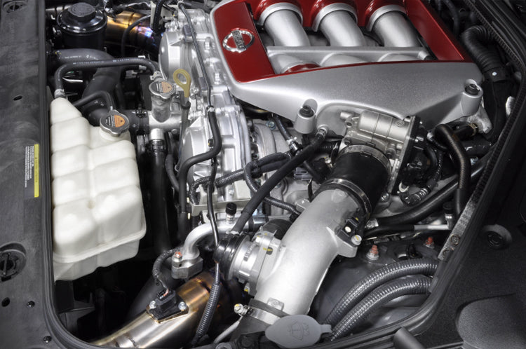Litchfield R35 Intake STM R35 GTR Titanium Intakes (Burned Blue)