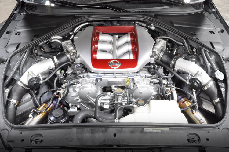 Litchfield R35 Intake STM R35 GTR Titanium Intakes (Burned Blue)