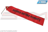 Stroud "Remove Before Flight" Red Parachute Safety Flag