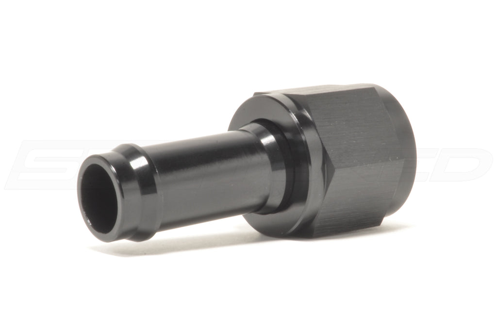 CNRAQR 4Pcs 6AN Female To 5/16″ & 3/8″ Swivel Hose Barb Fittings – Straight Adapter, Black