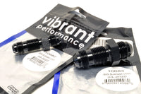 Vibrant Bulkhead Adapter Fittings Straight (-AN to -AN)