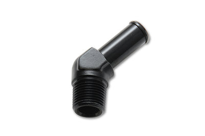 Vibrant Male NPT to Hose Barb 45° Adapters