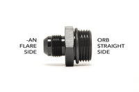 Vibrant Straight Adapter Fitting (-AN Male to ORB Male)