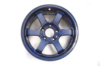 Volk TE37 SL Mag Blue Wheels